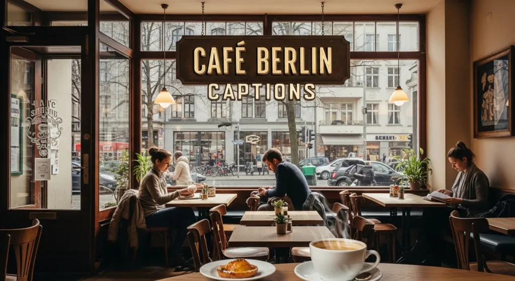 Cafe Berlin Captions