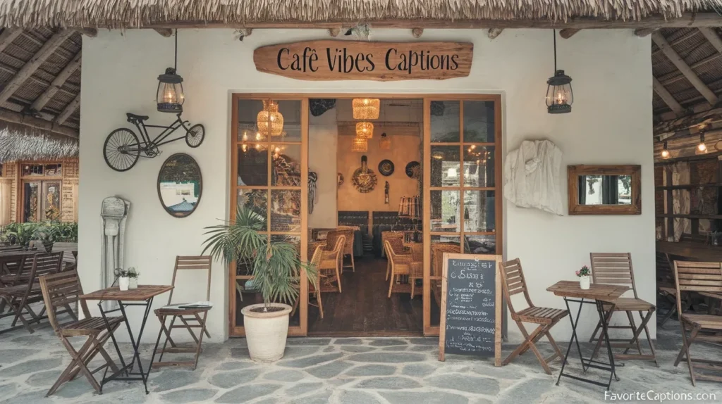 Cafe Vibes Captions
