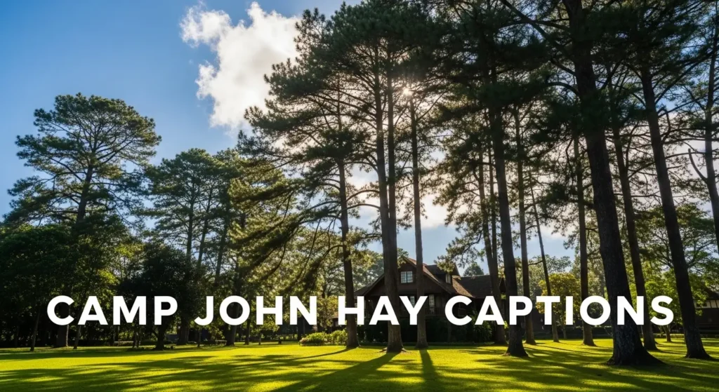Camp John Hay Captions
