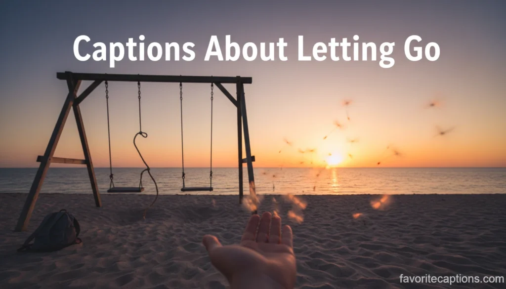 Captions About Letting Go