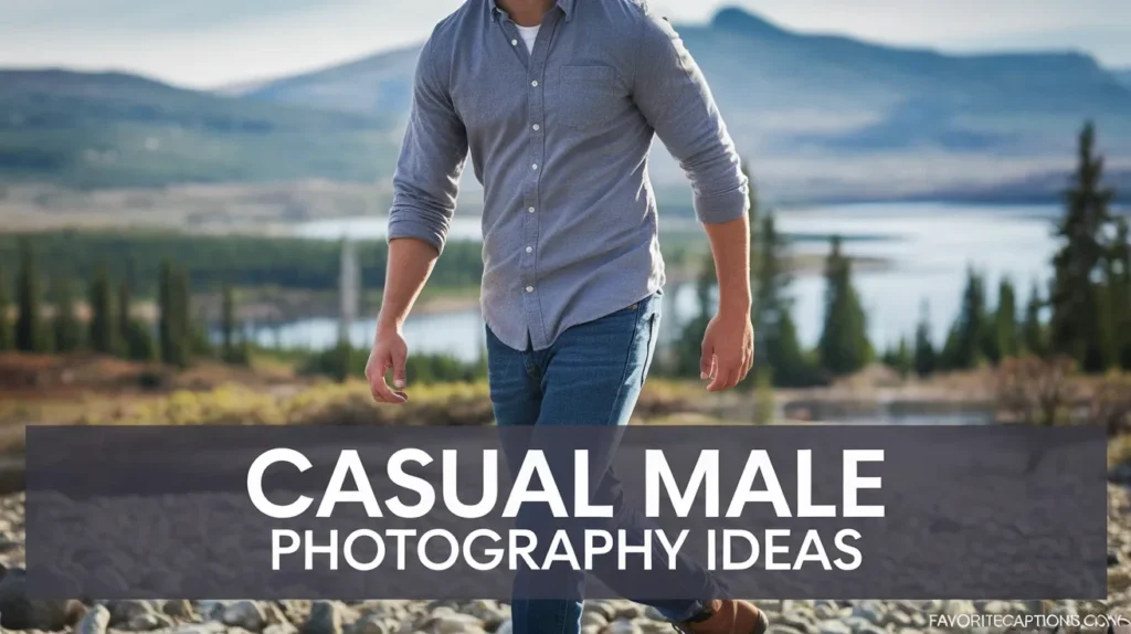 Casual Male Photography Ideas