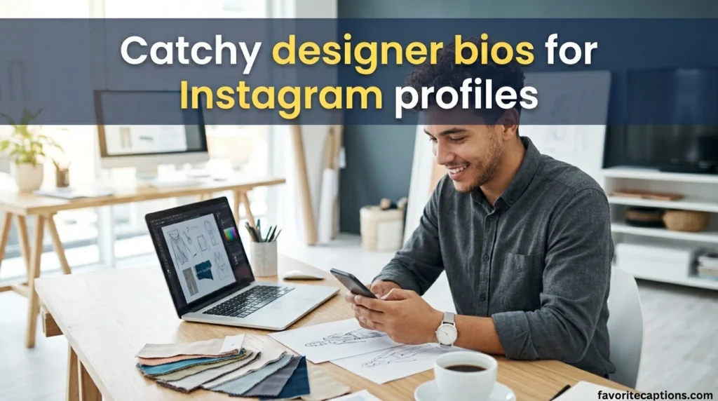 Catchy designer bios for Instagram profiles