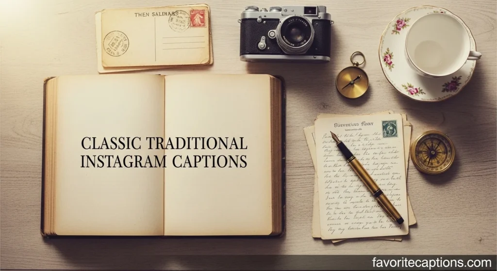 Classic Traditional Instagram Captions