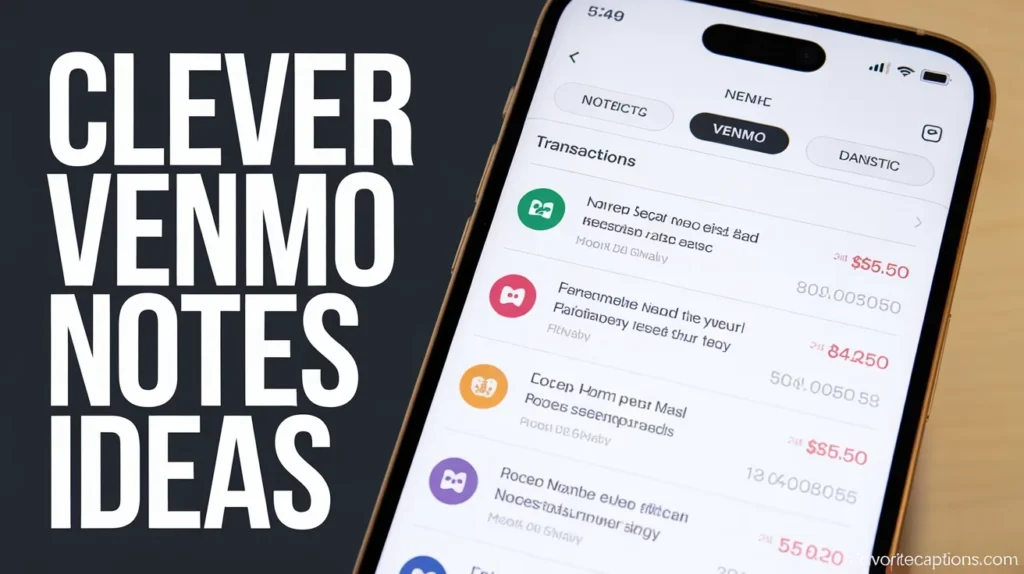 Clever Venmo Notes Ideas