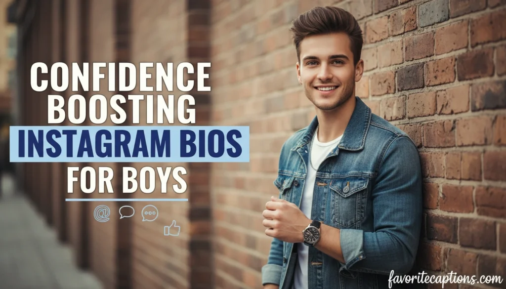 Confidence Boosting Instagram Bios for Boys