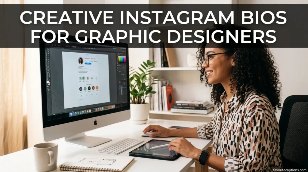 Creative Instagram Bios for Graphic Designers