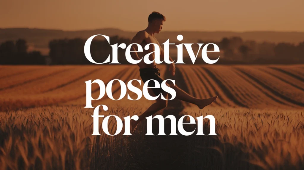 Creative Poses for Men