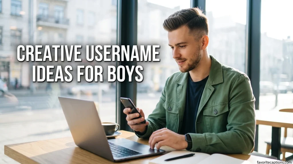 Creative Username Ideas for Boys