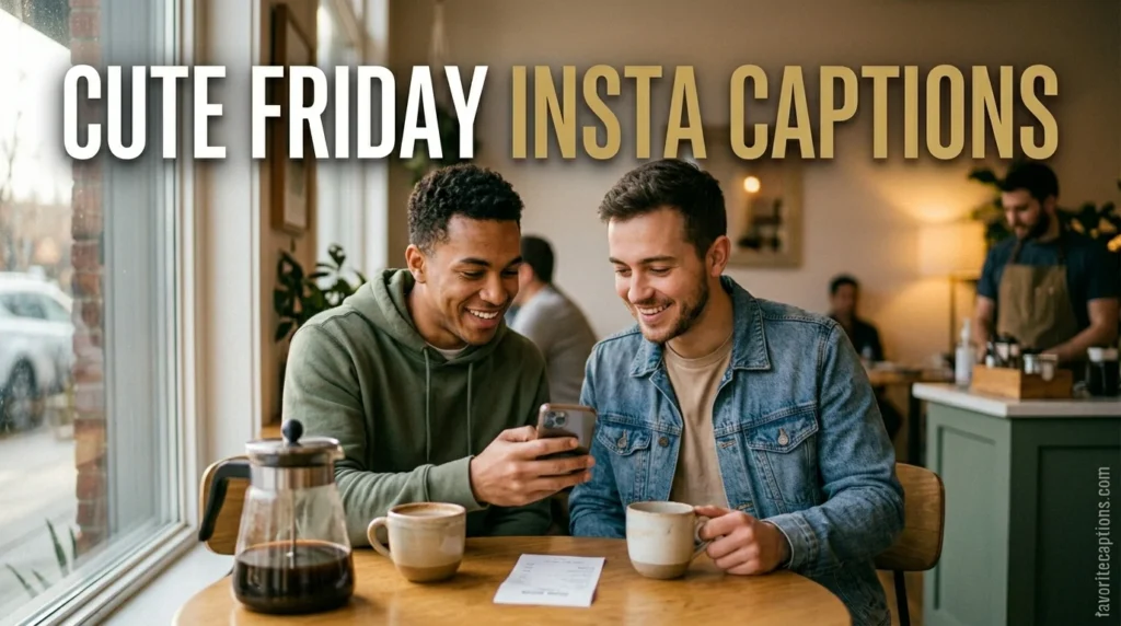 Cute Friday Insta captions