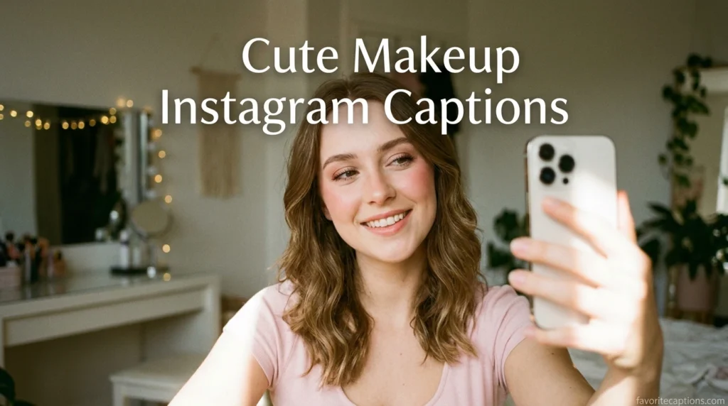 Cute Makeup Instagram Captions