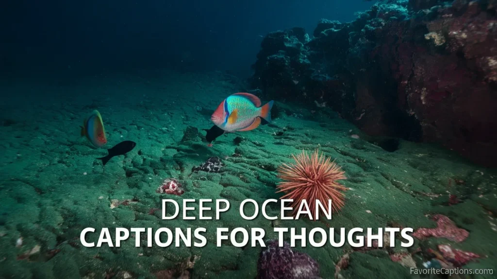 Deep Ocean Captions for Thoughts