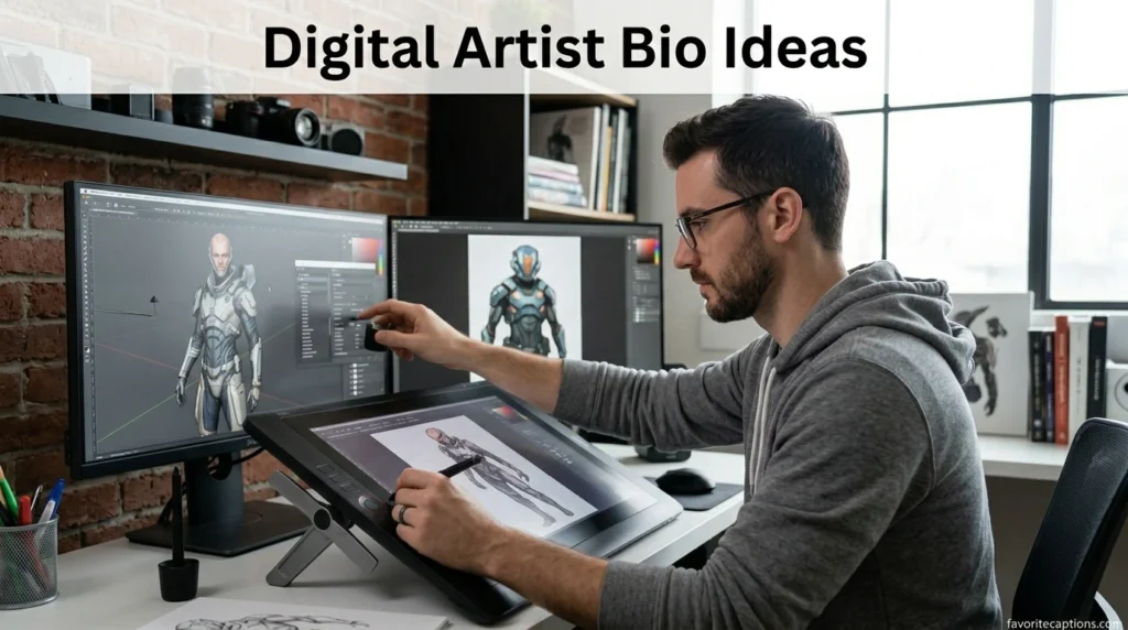 Digital Artist Bio Ideas