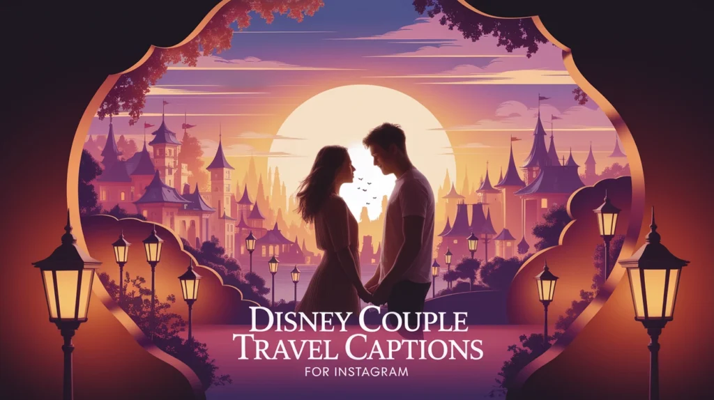 Disney Couple Travel Captions for Instagram