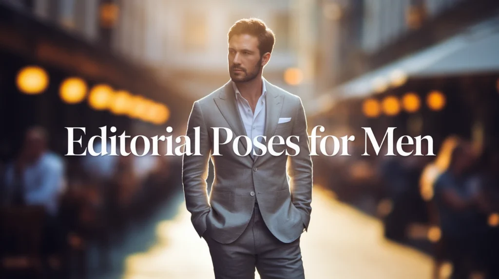 Editorial Poses for Men