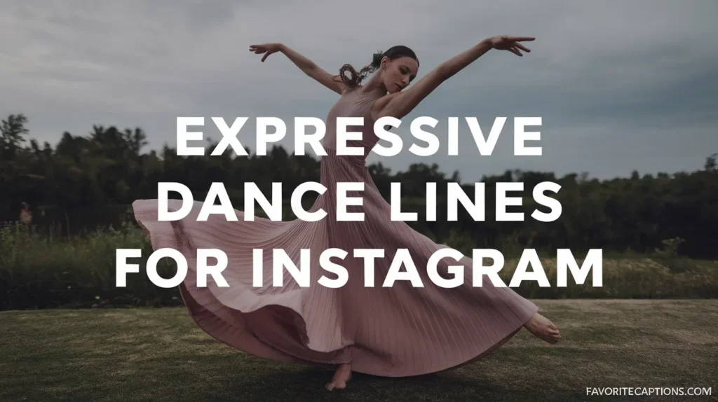 Expressive Dance Lines for Instagram