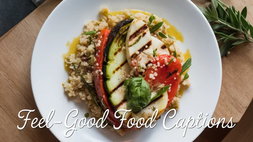 Feel-Good Food Captions