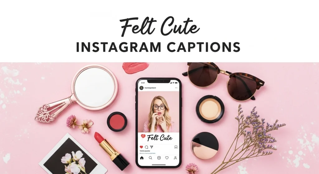 Felt Cute Instagram Captions