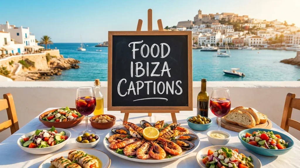 Food Ibiza Captions