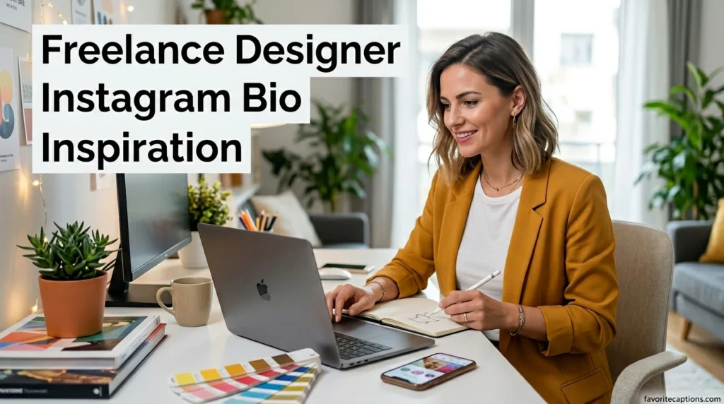 Freelance Designer Instagram Bio Inspiration