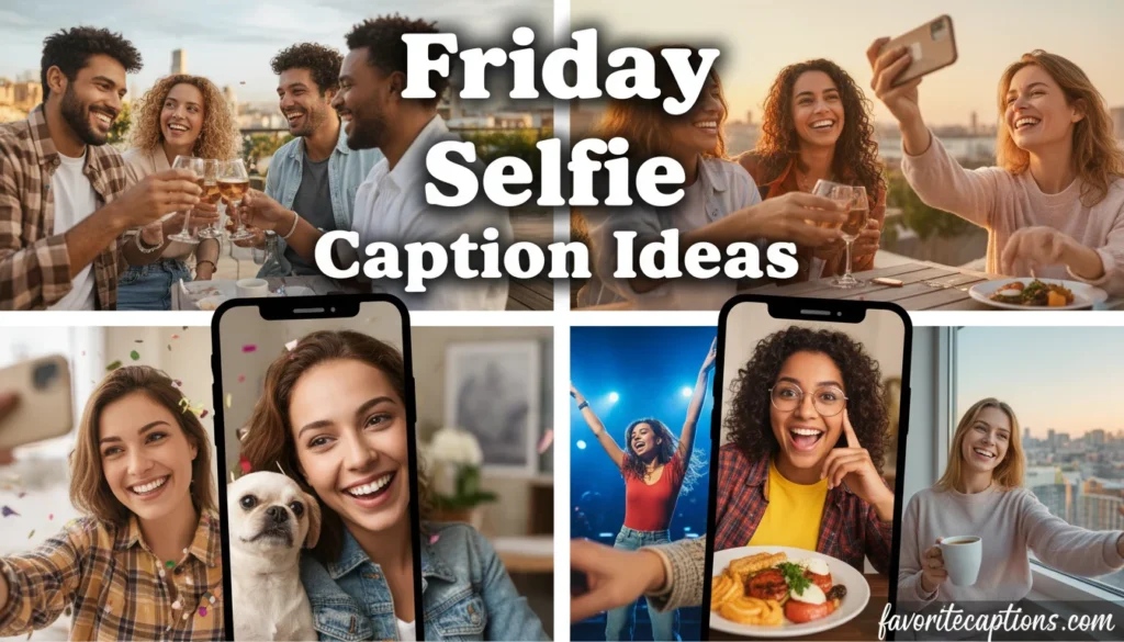 Friday Selfie Caption Ideas