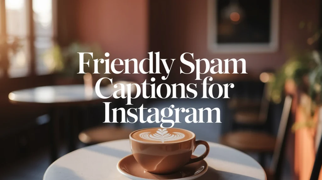Friendly Spam Captions for Instagram