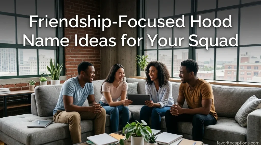 Friendship-Focused Hood Name Ideas for Your Squad