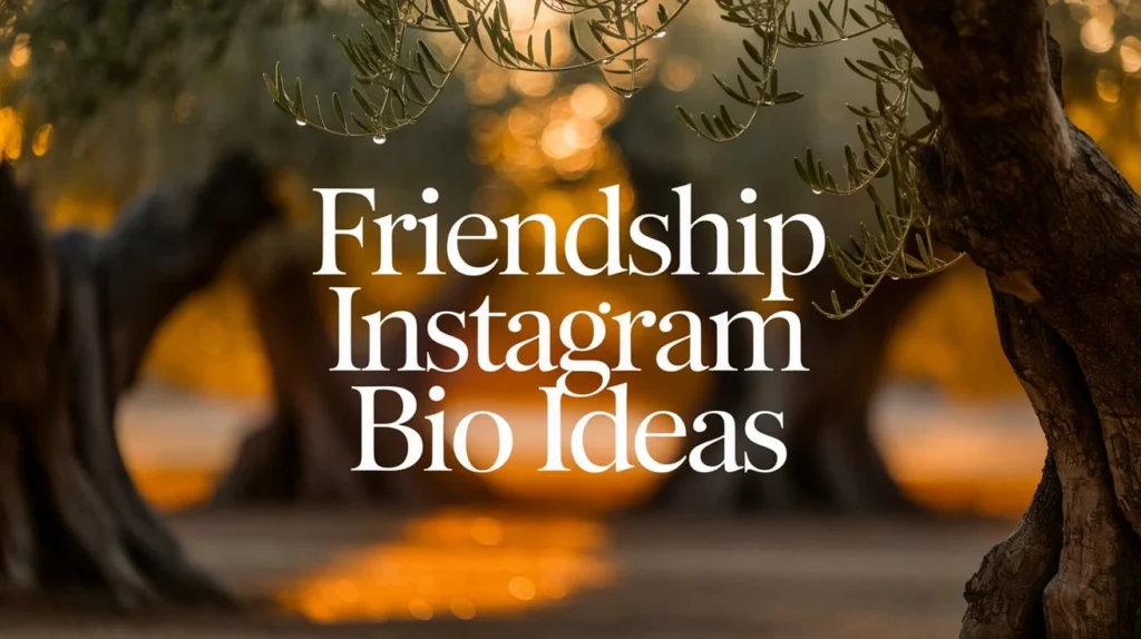 Friendship Instagram Bio Ideas