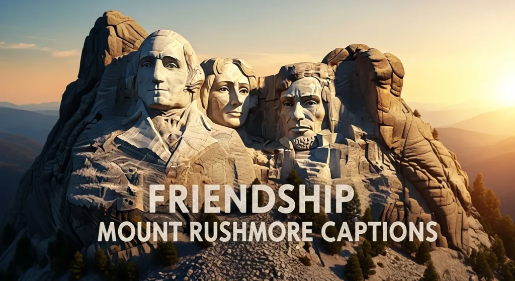 Friendship Mount Rushmore Captions