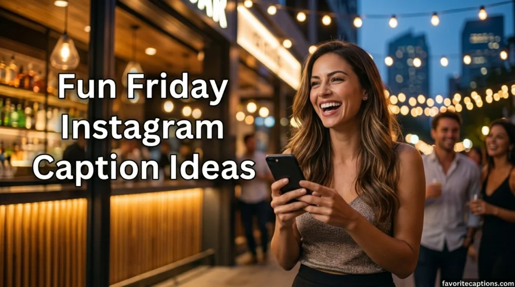 Fun Friday Instagram Caption Ideas