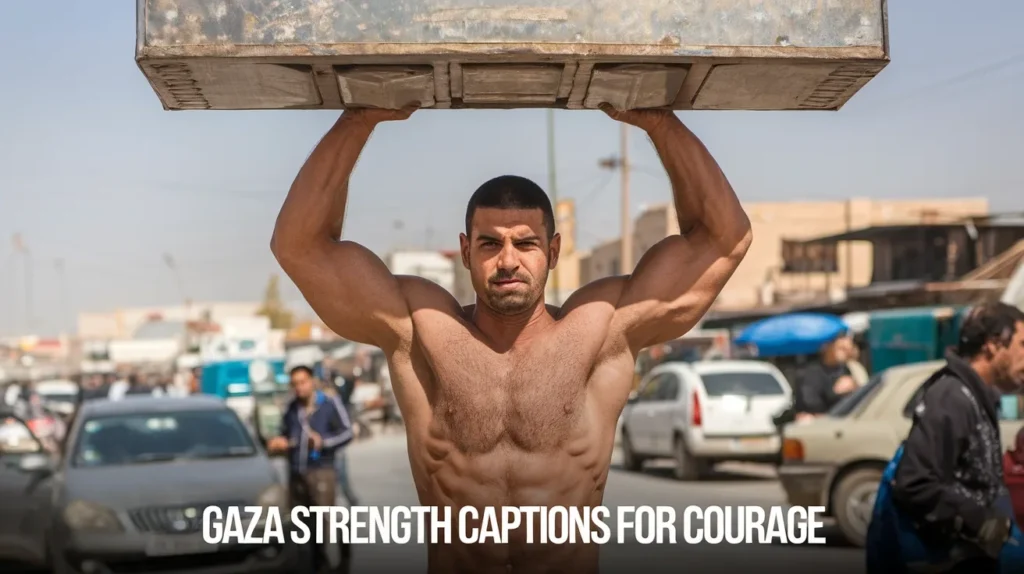 Gaza Strength Captions for Courage