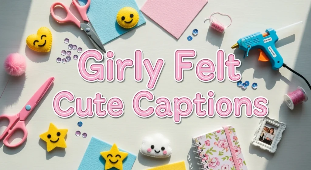 Girly Felt Cute Captions