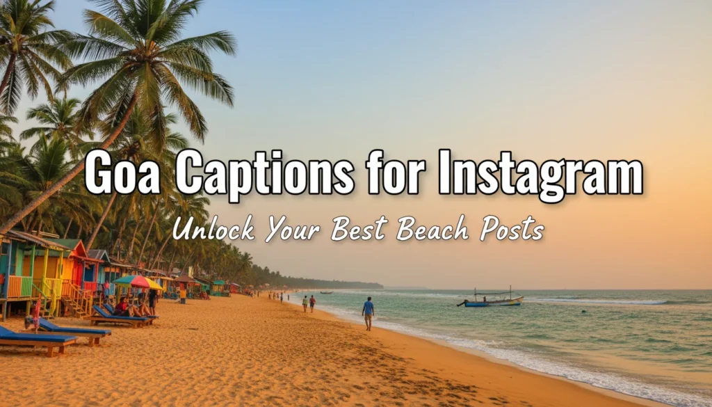 Goa Captions for Instagram