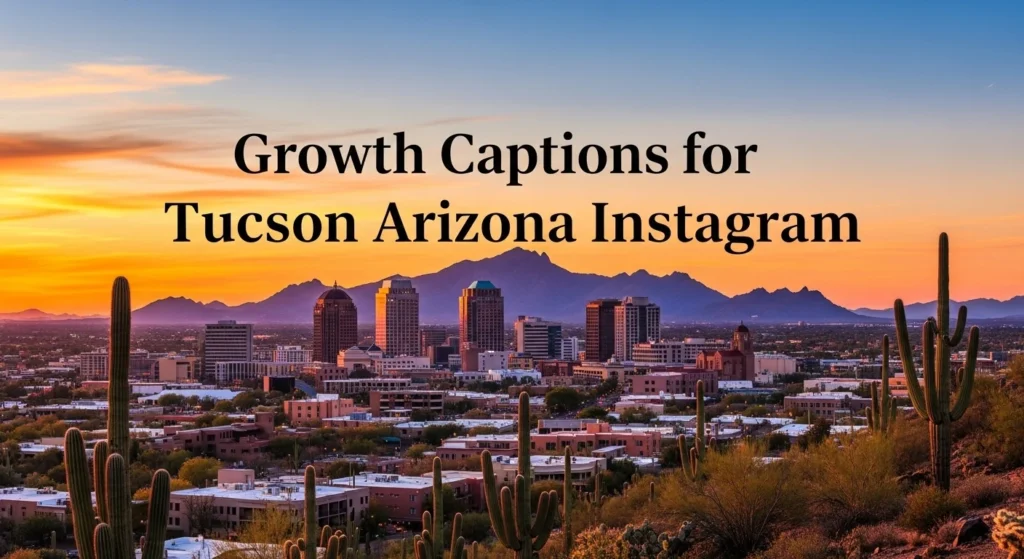 Growth Captions for Tucson Arizona Instagram 