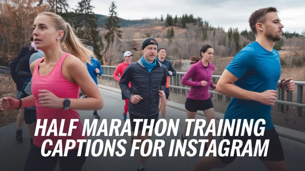 Half Marathon Training Captions for Instagram