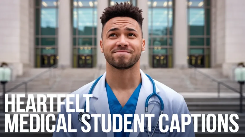 Heartfelt Medical Student Captions