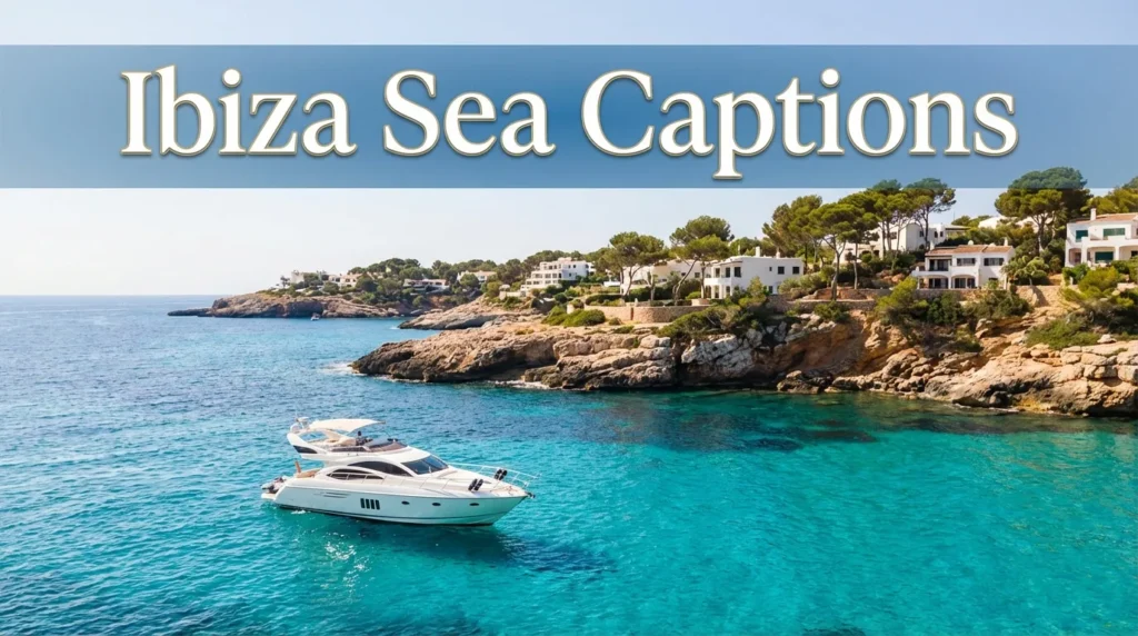 Ibiza Sea Captions