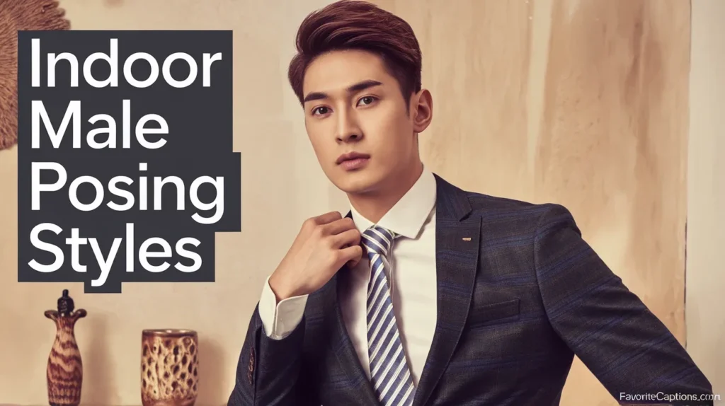 Indoor Male Posing Styles