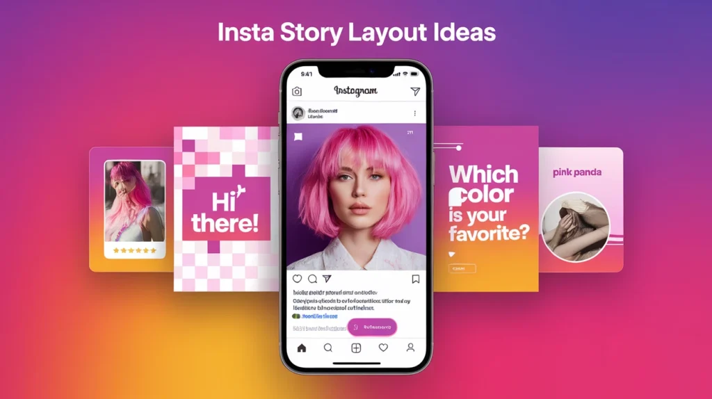 Insta Story Layout Ideas