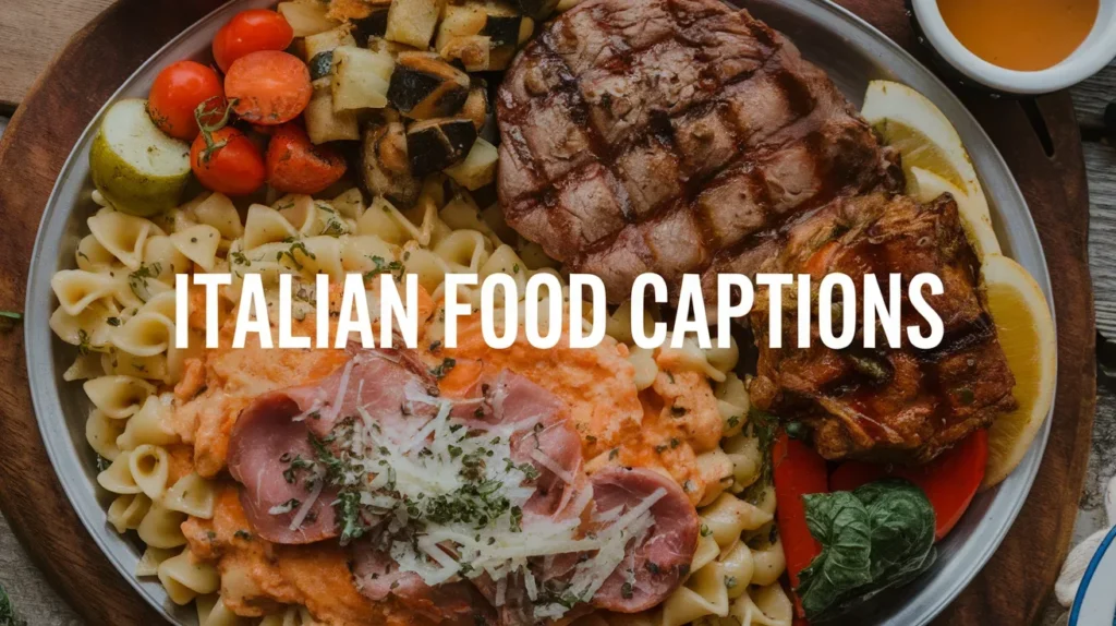 Italian Food Captions