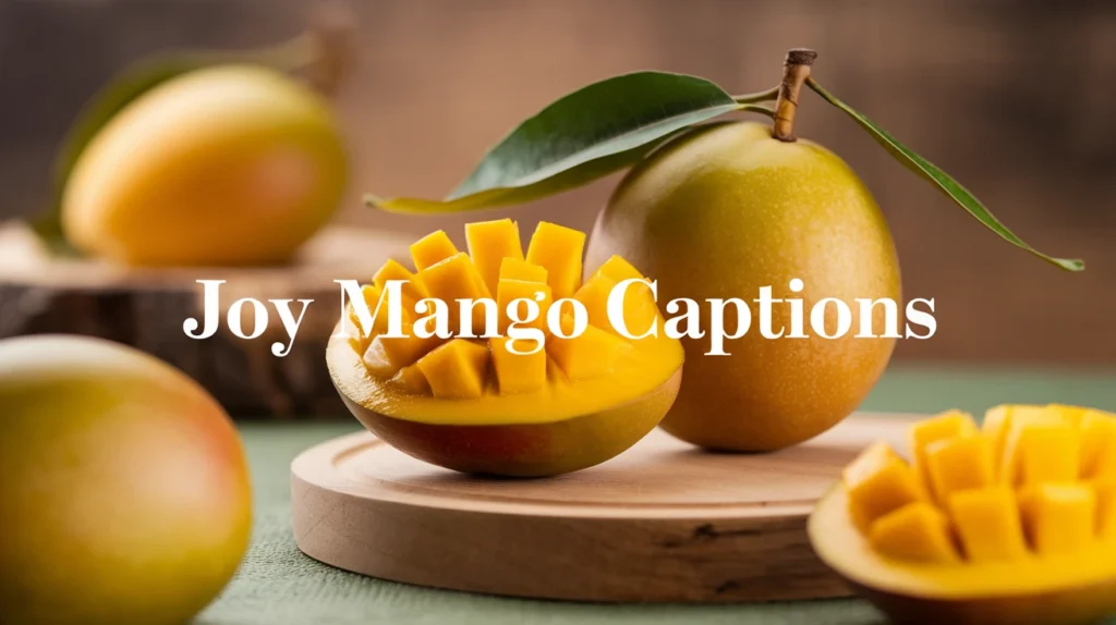 Joy Mango Captions