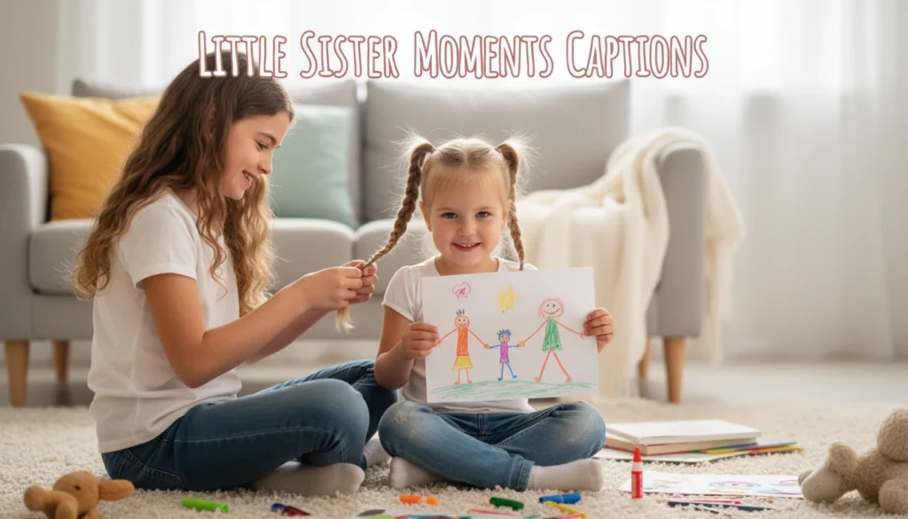 Little Sister Moments Captions