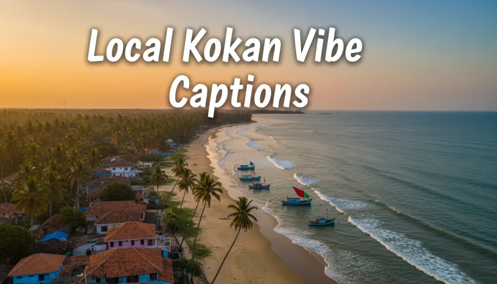 Local Kokan Vibe Captions