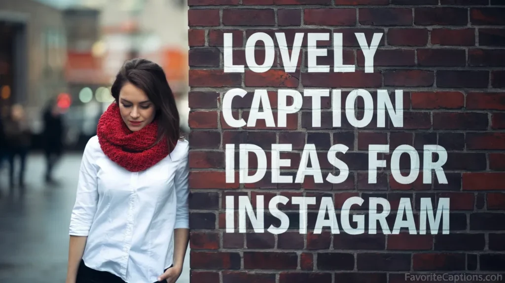 Lovely Caption Ideas for Instagram