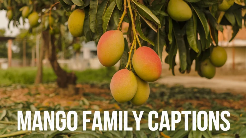 Mango Family Captions