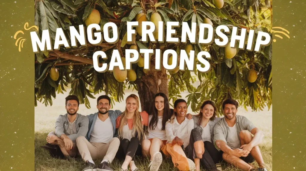 Mango Friendship Captions