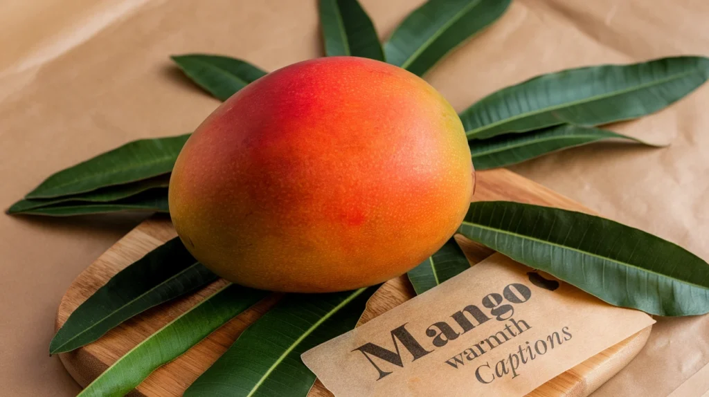 Mango Warmth Captions
