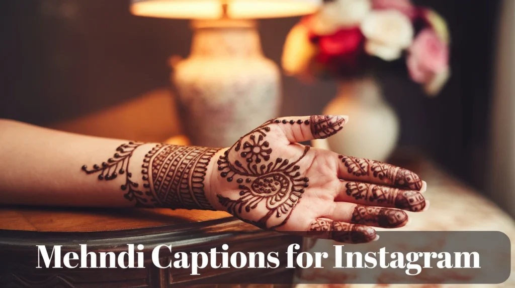 Mehndi Captions for Instagram