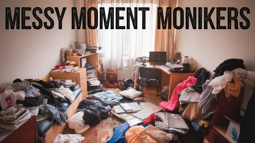 Messy Moment Monikers