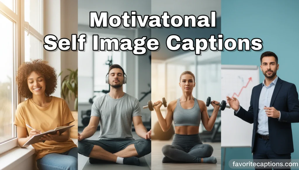 Motivational Self Image Captions