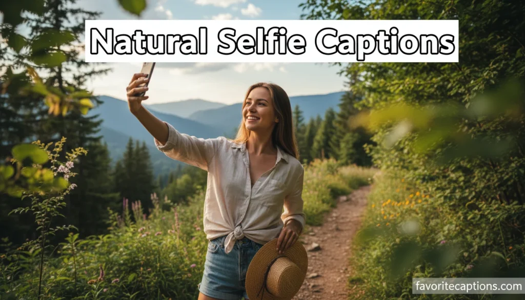 Natural Selfie Captions